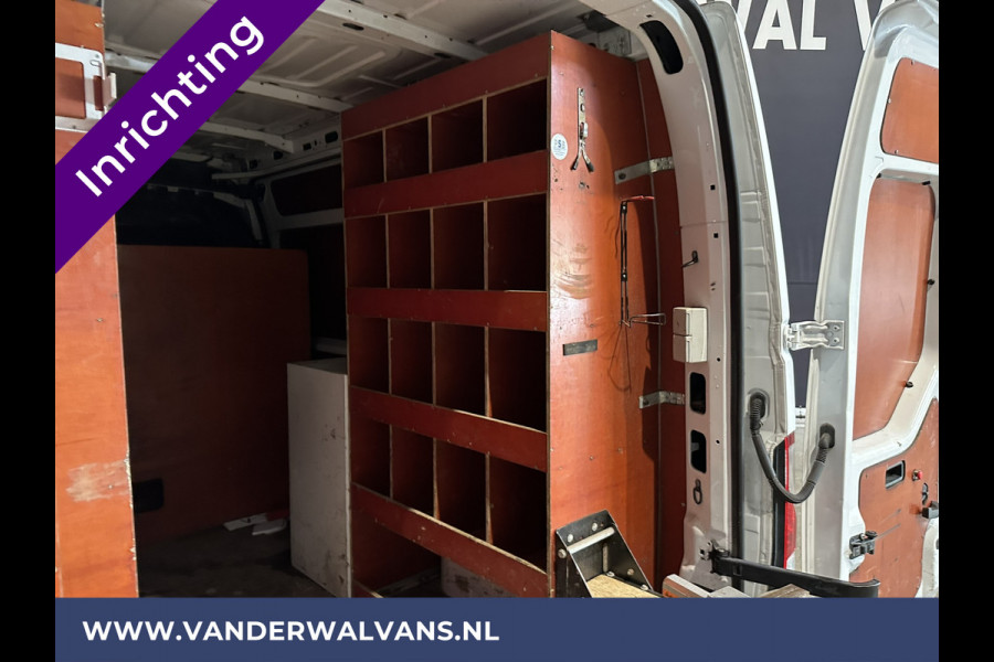 Opel Movano 2.3 CDTI 145pk L2H2 inrichting Euro6 Airco | Omvormer | Navigatie | Imperiaal Camera, Trap, Cruisecontrol, 2500kg Trekhaak, Parkeersensoren, Bijrijdersbank