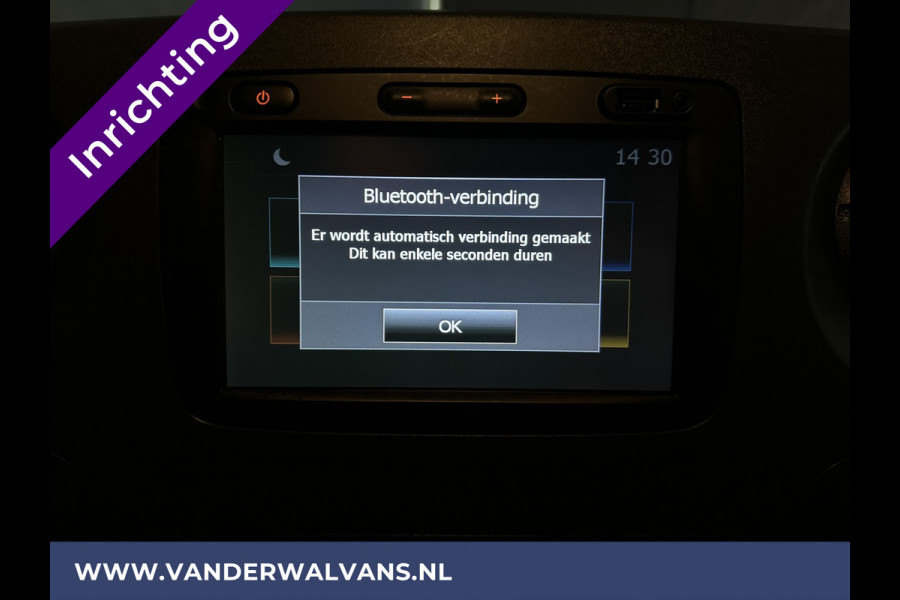 Opel Movano 2.3 CDTI 145pk L2H2 inrichting Euro6 Airco | Omvormer | Navigatie | Imperiaal Camera, Trap, Cruisecontrol, 2500kg Trekhaak, Parkeersensoren, Bijrijdersbank