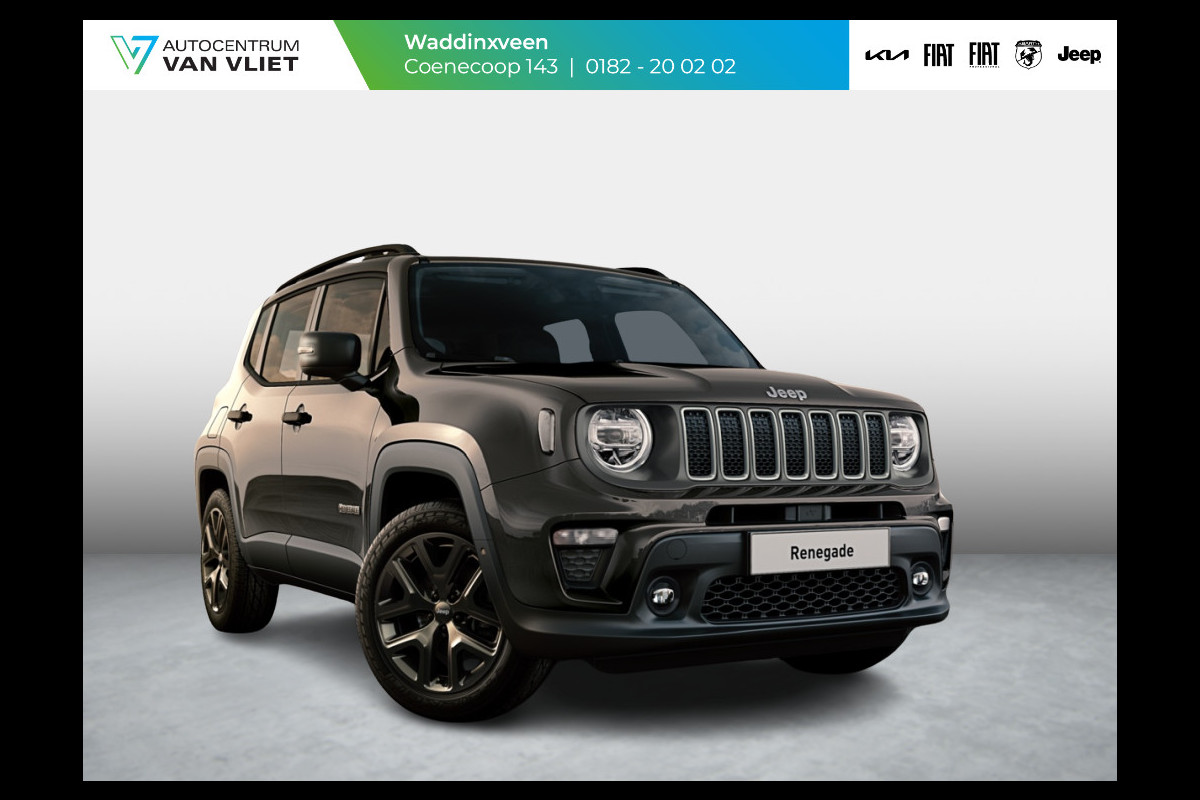 Jeep Renegade 1.5T e-Hybrid Summit | MY24 | Leder | Schuif/Kanteldak | 18" | Winter Pack | Beschikbaarheid in overleg !