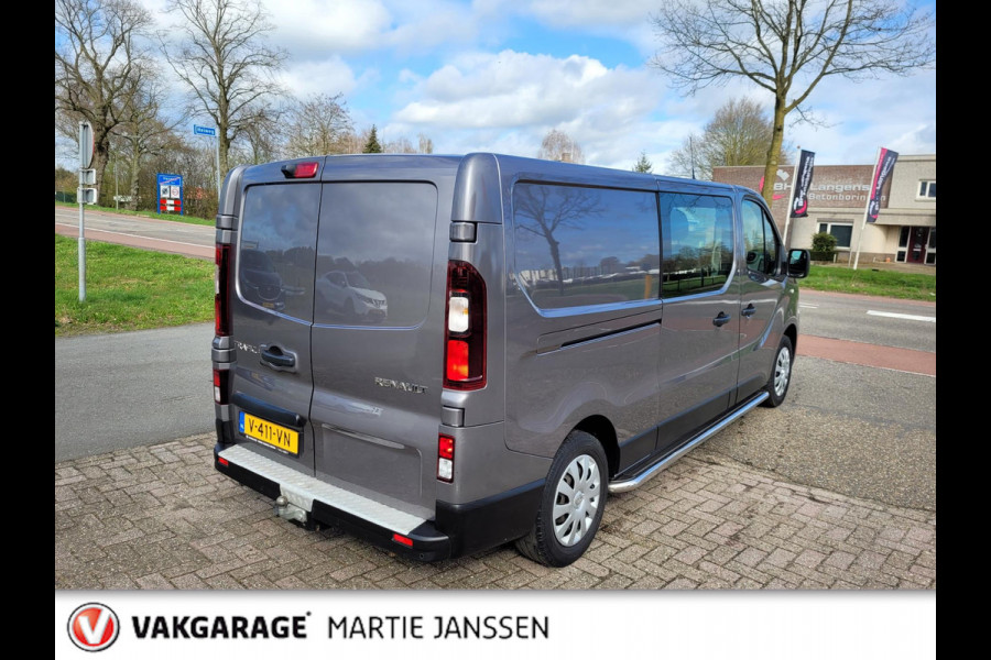 Renault Trafic 1.6 dCi T29 L2H1 Comfort Energy DUBBEL CABINE - AIRCO - NAVIGATIE - CRUISE CONTROL - PARKEERHULP - TREKHAAK