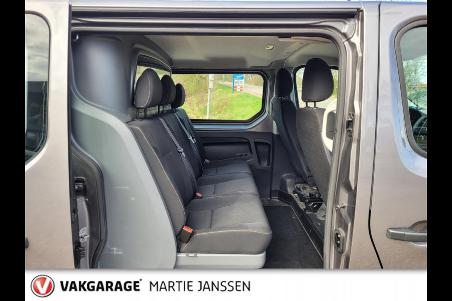 Renault Trafic 1.6 dCi T29 L2H1 Comfort Energy DUBBEL CABINE - AIRCO - NAVIGATIE - CRUISE CONTROL - PARKEERHULP - TREKHAAK