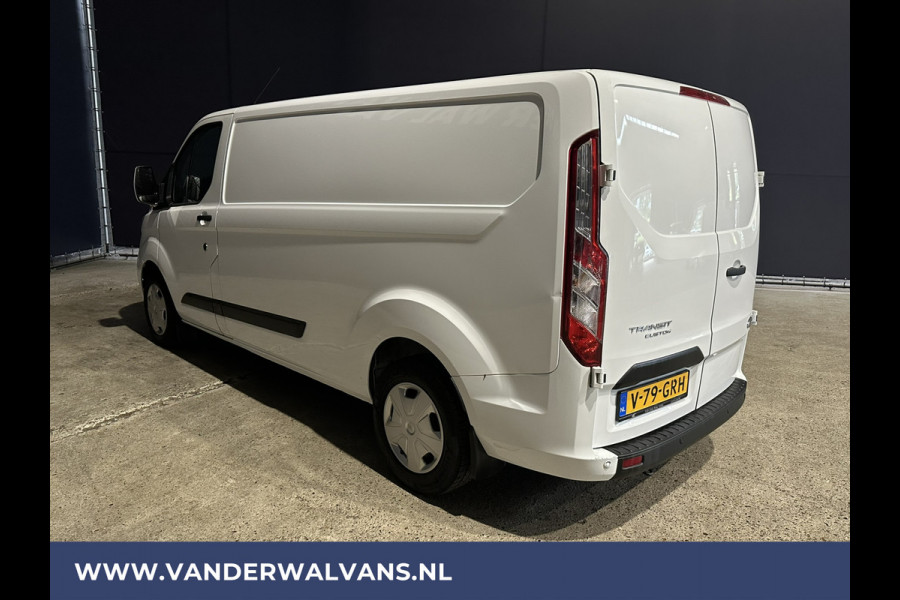 Ford Transit Custom 2.0 TDCI 130pk L2H1 Euro6 Airco | cruisecontrol | 2800kg trekvermogen parkeersensoren, verwarmde voorruit, LED, bijrijdersbank