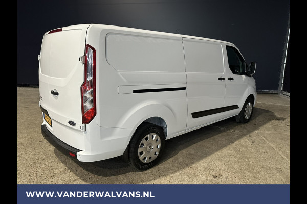 Ford Transit Custom 2.0 TDCI 130pk L2H1 Euro6 Airco | cruisecontrol | 2800kg trekvermogen parkeersensoren, verwarmde voorruit, LED, bijrijdersbank