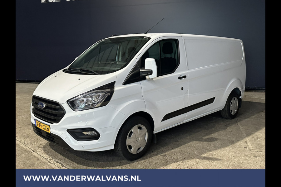 Ford Transit Custom 2.0 TDCI 130pk L2H1 Euro6 Airco | cruisecontrol | 2800kg trekvermogen parkeersensoren, verwarmde voorruit, LED, bijrijdersbank