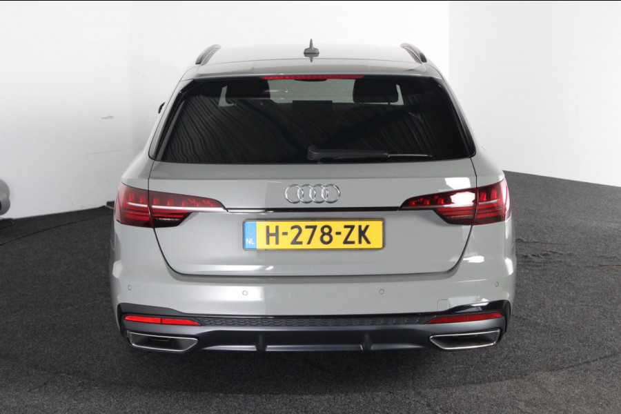 Audi A4 Avant 35 TFSI Launch edition Sport S-line interieur en exterieur.