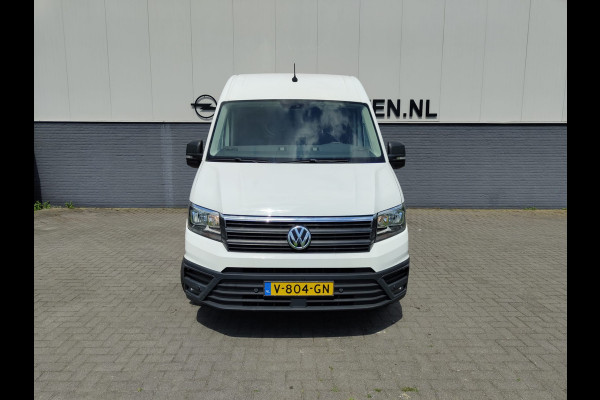 Volkswagen Crafter 2.0TDI L2H2 3-Zits NWE MODEL Airco Navi PDC v+a DAB+ Betonplex Vloer + Betimmering Bluetooth Cruise Control Lichtsensor Elec.-ra 6-bak Zeer compleet Lage km stand!