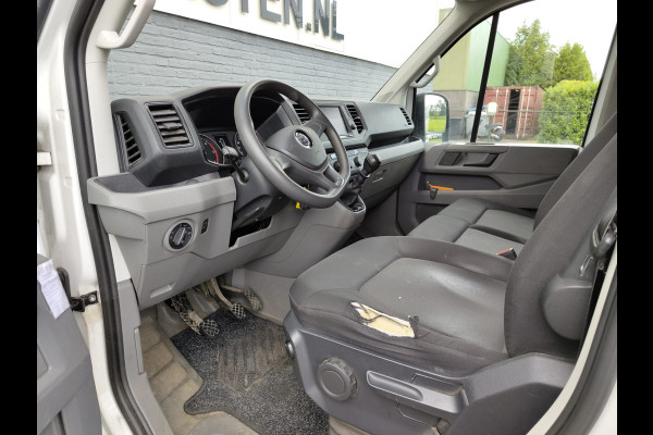 Volkswagen Crafter 2.0TDI L2H2 3-Zits NWE MODEL Airco Navi PDC v+a DAB+ Betonplex Vloer + Betimmering Bluetooth Cruise Control Lichtsensor Elec.-ra 6-bak Zeer compleet Lage km stand!