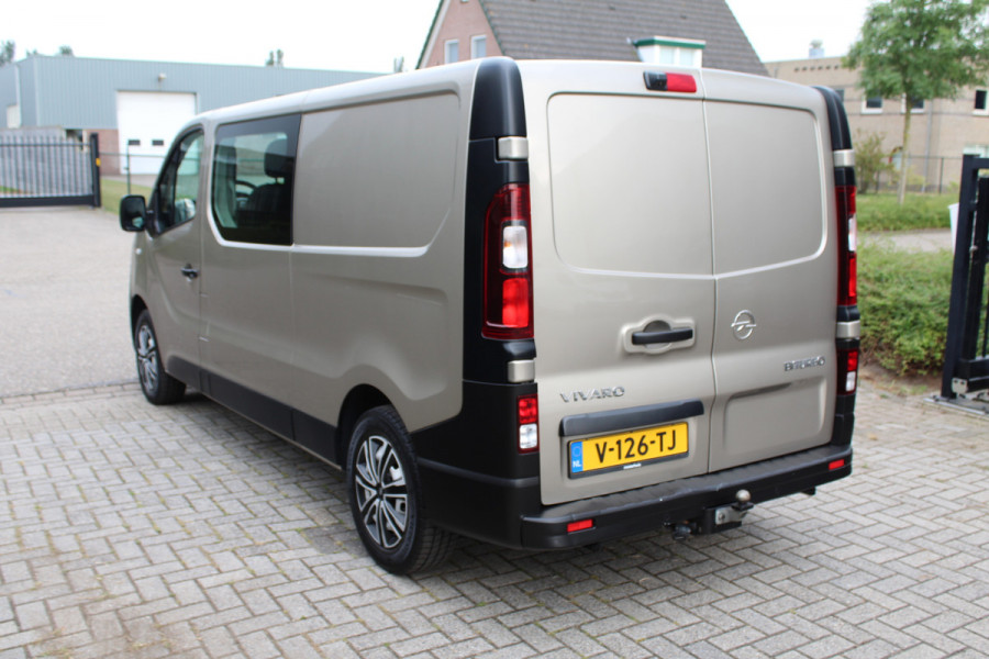 Opel Vivaro 1.6 CDTI 125PK Euro6 L2 Dubbele Cabine Edition EcoFlex ✓ Airco ✓ Navigatie / Camera ✓ Cruise Control ✓ dealer onderhouden