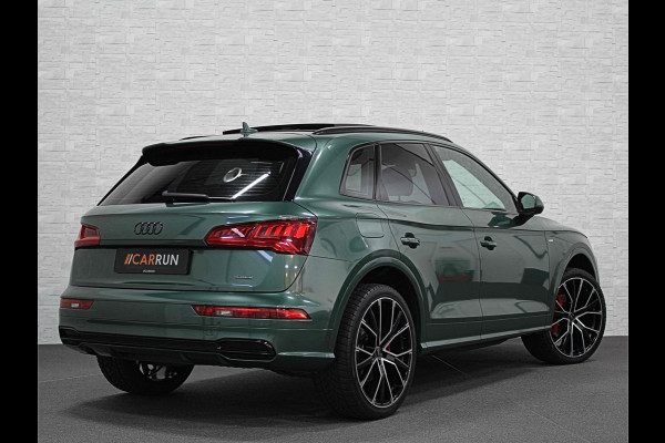 Audi Q5 2.0 TFSI Quattro S-Line | Panorama | ACC | 22'' | LED-Matrix | Elek-Stoelen | Keyless-Go | Virtual-Cockpit | Trekhaak | Lane Assist | MMI+ Navi | DAB | Stoelverwarming | Draadloos Laden | 3-Zone Clima |