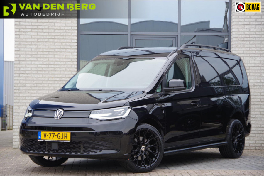 Volkswagen Caddy Cargo Maxi BLACK EDITION 2.0 TDI 123PK AUT. LED, LEDER, ACC, CAMERA, GR NAVI, STOELVERW. PDC, AIRCO, APPLE CARPLA