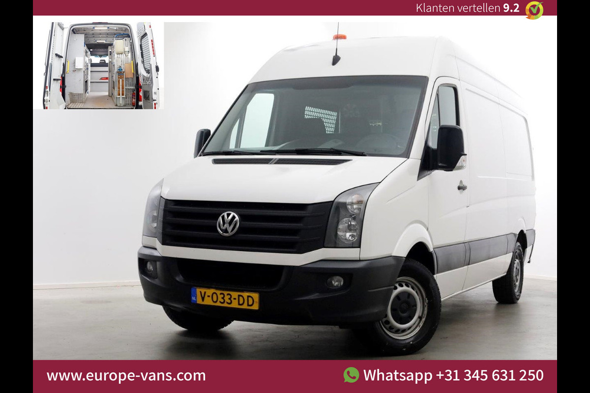 Volkswagen Crafter 35 2.0 TDI Euro6 L2H2 Servicewagen Inrichting/230V Trekhaak 3500kg 03-2017