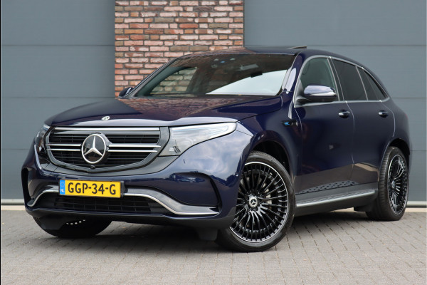 Mercedes-Benz EQC 400 4MATIC AMG Line 80 kWh | Ex. BTW 47.500,- | Schuifdak | Distronic+ | Trekhaak | Surround Camera | Keyless Go | Advanced Sound System | Multibeam LED | Rijassistentiepakket |