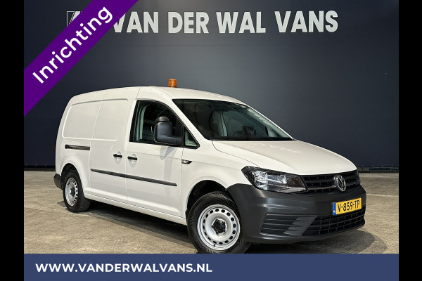 Volkswagen Caddy 2.0 TDI 102pk L2H1 inrichting Euro6 Airco | Navigatie | Apple Carplay | Cruisecontrol Android Auto, 1500kg Trekhaak, Zijdeur