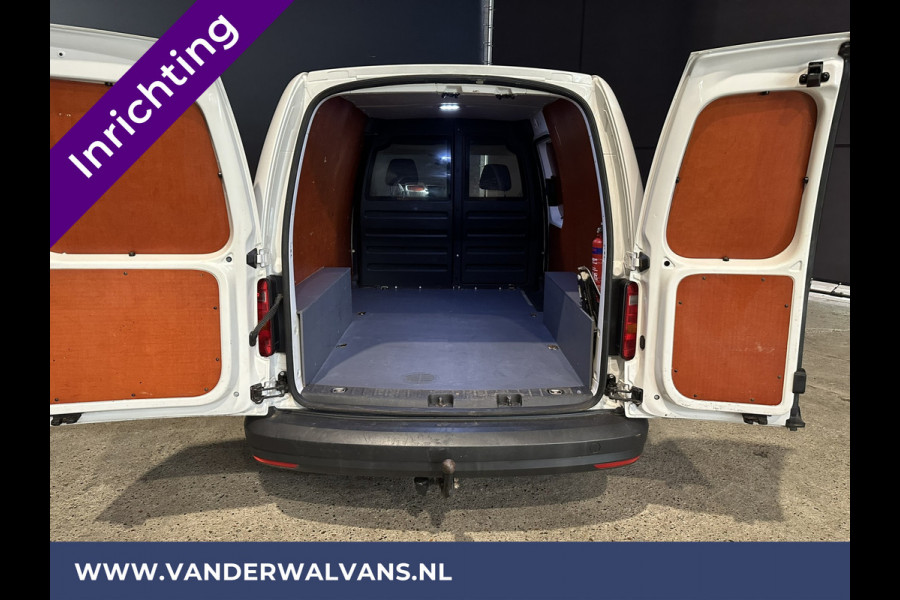 Volkswagen Caddy 2.0 TDI 102pk L2H1 inrichting Euro6 Airco | Navigatie | Apple Carplay | Cruisecontrol Android Auto, 1500kg Trekhaak, Zijdeur