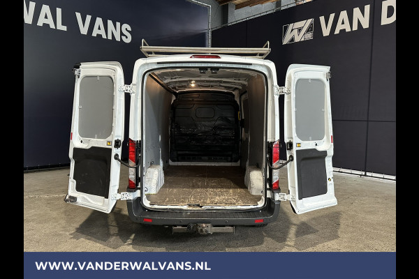 Ford Transit 2.2 TDCI 126pk L3H2 Airco | Imperiaal | Trekhaak | Parkeersensoren | Camera Trap, Bijrijdersbank