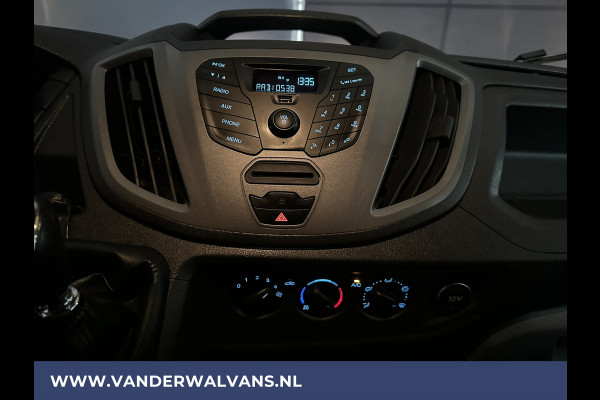 Ford Transit 2.2 TDCI 126pk L3H2 Airco | Imperiaal | Trekhaak | Parkeersensoren | Camera Trap, Bijrijdersbank