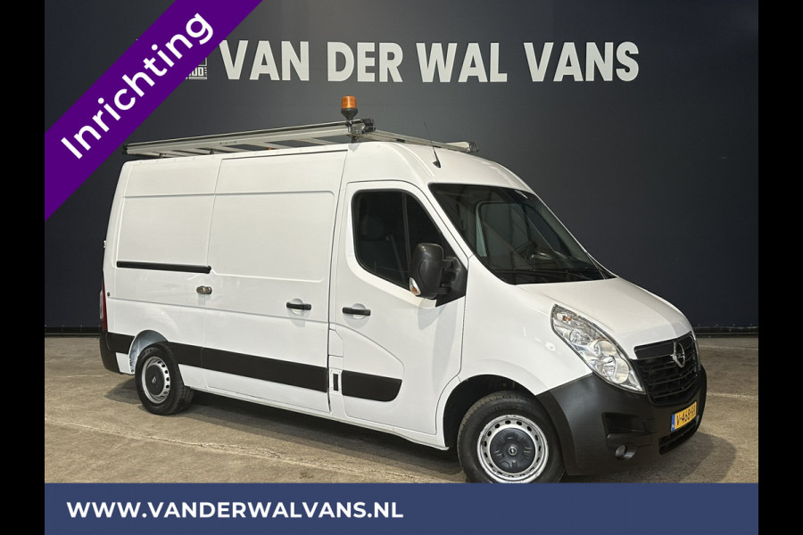 Opel Movano 2.3 CDTI 145pk L2H2 inrichting Euro6 Airco | Omvormer | Imperiaal | Trap | Camera Navigatie, Trekhaak, Cruisecontrol, Parkeersensoren, Bijrijdersbank