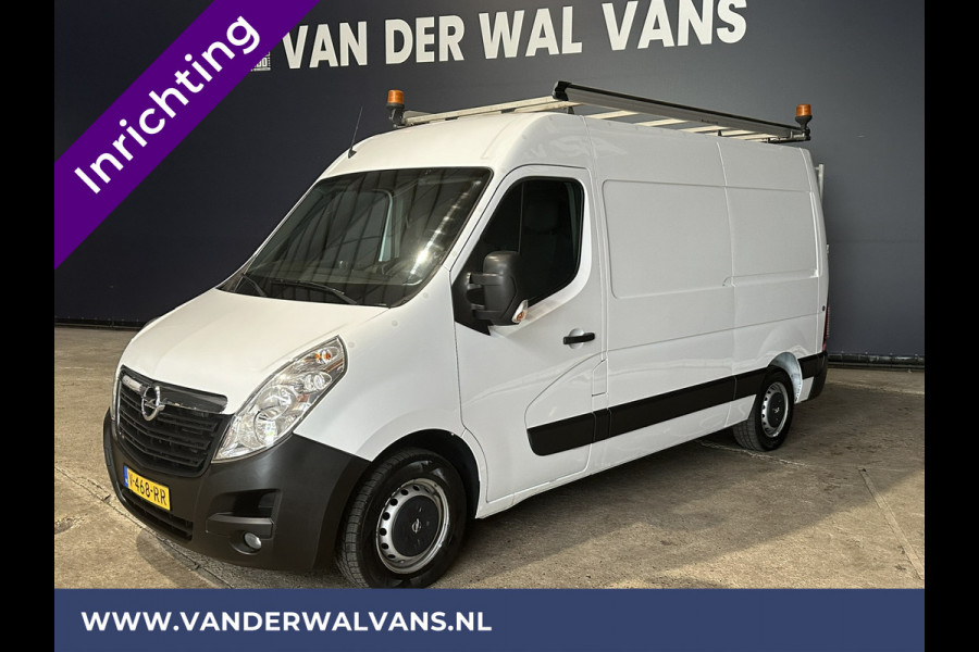 Opel Movano 2.3 CDTI 145pk L2H2 inrichting Euro6 Airco | Omvormer | Imperiaal | Trap | Camera Navigatie, Trekhaak, Cruisecontrol, Parkeersensoren, Bijrijdersbank