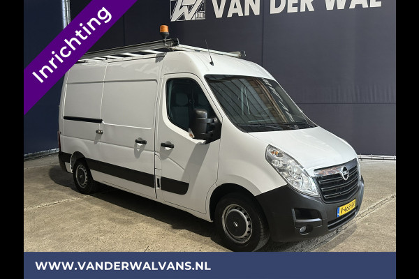 Opel Movano 2.3 CDTI 145pk L2H2 inrichting Euro6 Airco | Omvormer | Imperiaal | Trap | Camera Navigatie, Trekhaak, Cruisecontrol, Parkeersensoren, Bijrijdersbank