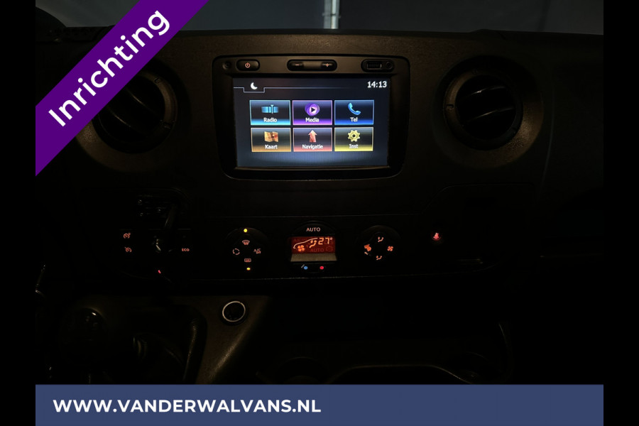 Opel Movano 2.3 CDTI 145pk L2H2 inrichting Euro6 Airco | Omvormer | Imperiaal | Trap | Camera Navigatie, Trekhaak, Cruisecontrol, Parkeersensoren, Bijrijdersbank