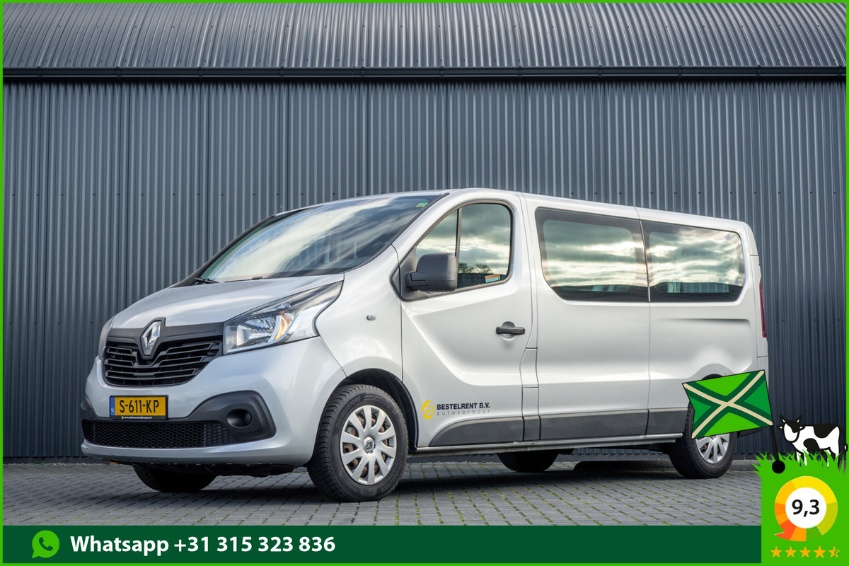 Renault Trafic Passenger **1.6 dCi 9-Pers L2H1 | Incl. BPM, BTW vrij | R-Link | Navi | A/C | Cruise | PDC | MF Stuur | Start / Stop**