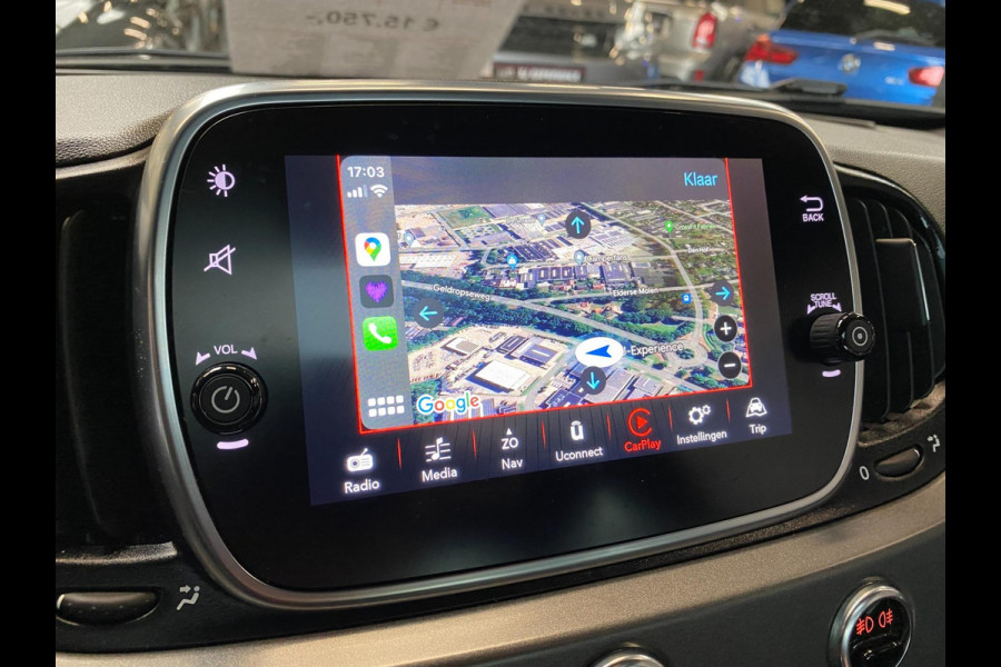 Fiat 500 1.0 Hybrid Rockstar PANO AIRCO NAVI CARPLAY CR-CTR