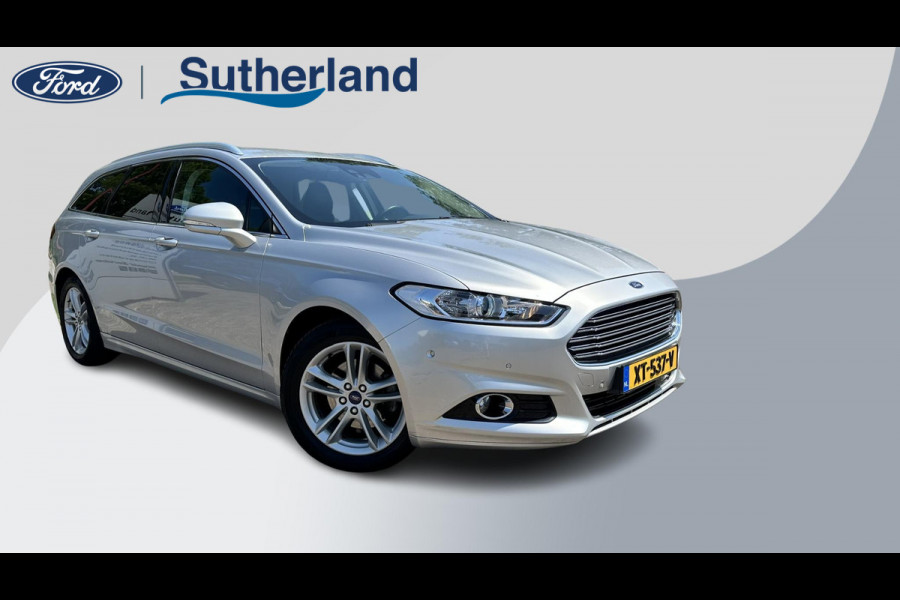 Ford Mondeo Wagon 2.0 TDCi Titanium 150pk Adaptieve Cruise | Elek Achterklep | Achteruitrijcamera | Stoelverwarming | Memory seats | Reservewiel