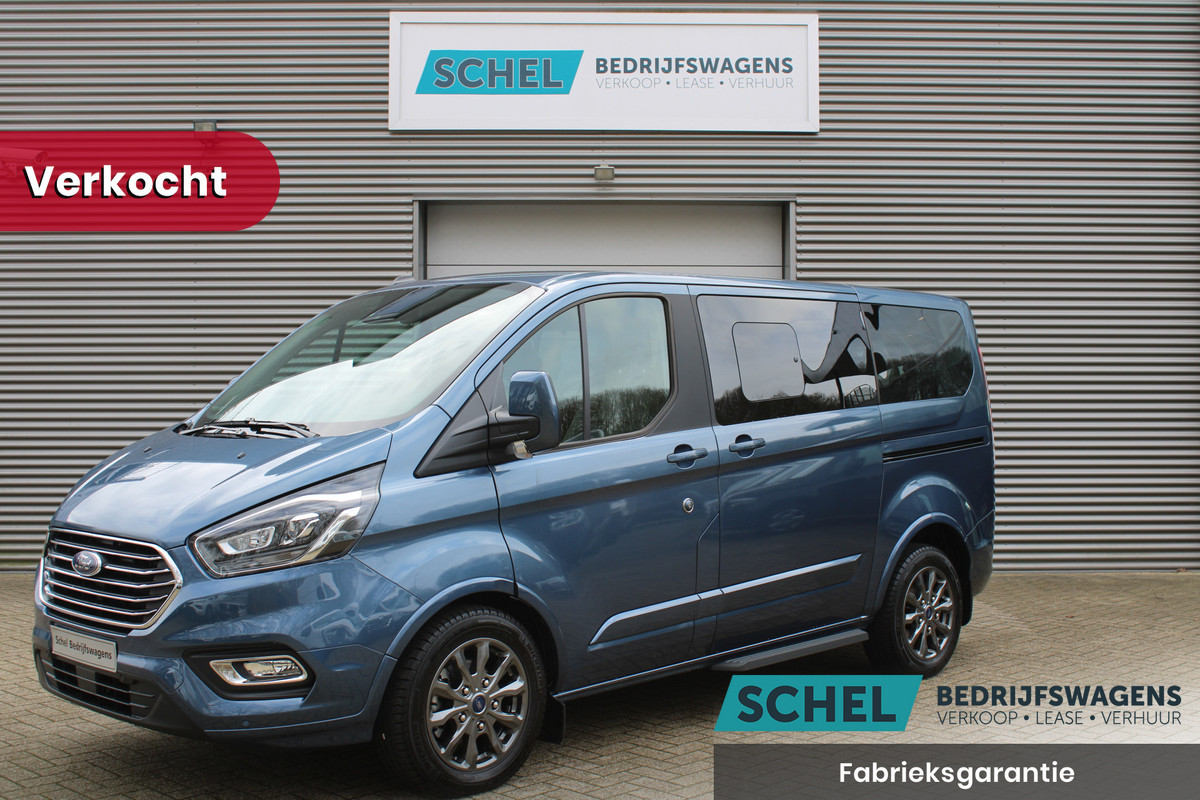 Ford Transit Custom Tourneo Enkel Cabine 320 2.0 TDCI L1H1 Titanium X 170pk - Adaptive - Xenon - Blind Spot - Navigatie - Camera - Rijklaar