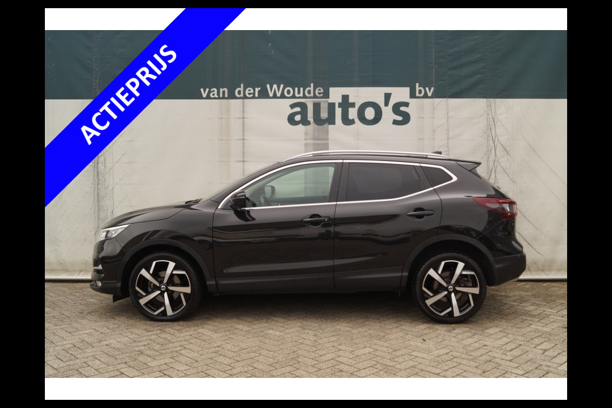 Nissan QASHQAI 1.3 DIG-T 158pk Automaat Tekna -LEER-PANO-CAM-