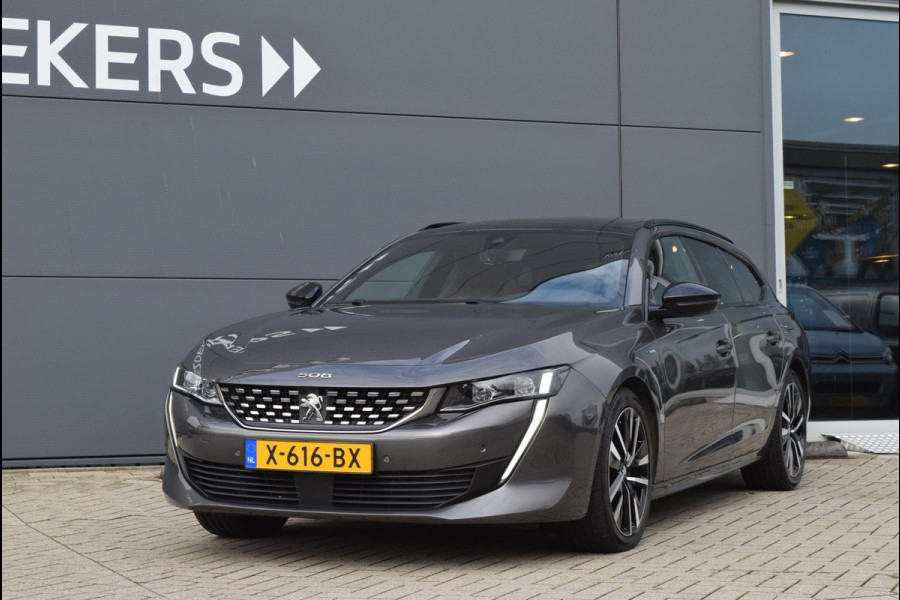 Peugeot 508 SW 1.6 HYbrid 225pk GT Line NIGHT VISION - LEDER - MASSAGE - TREKHAAK!