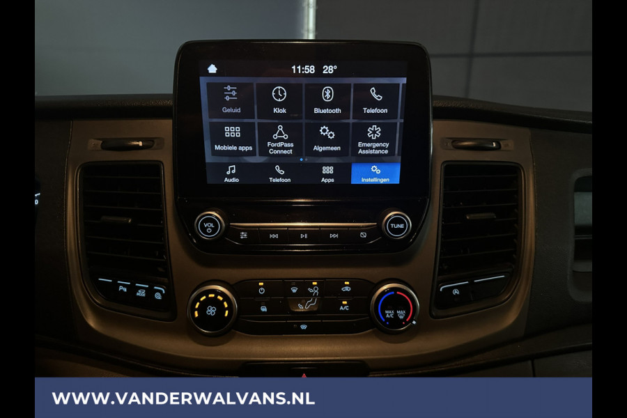 Ford Transit Custom 2.0 TDCI L2H1 Euro6 Airco | Apple Carplay | Camera | Cruisecontrol | PDC V+A Parkeersensoren, LED, Android Auto, Bijrijdersbank, Bluetooth-telefonie