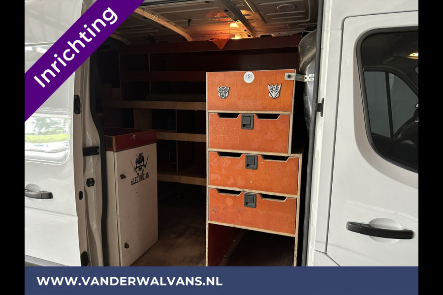 Opel Movano 2.3 CDTI BiTurbo 145PK L2H2 Inrichting Euro6 Airco | Imperiaal | Trap | Trekhaak 2500kg Omvormer, Camera, Parkeersensoren, Cruisecontrol, Navigatie, Bijrijdersbank, Bluetooth-telefonie