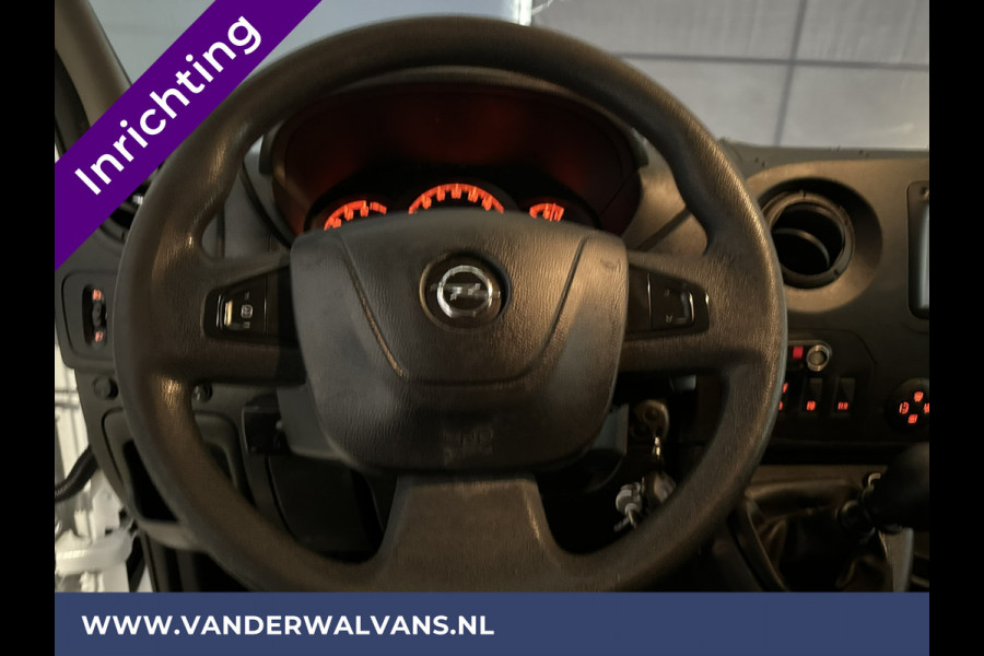 Opel Movano 2.3 CDTI BiTurbo 145PK L2H2 Inrichting Euro6 Airco | Imperiaal | Trap | Trekhaak 2500kg Omvormer, Camera, Parkeersensoren, Cruisecontrol, Navigatie, Bijrijdersbank, Bluetooth-telefonie