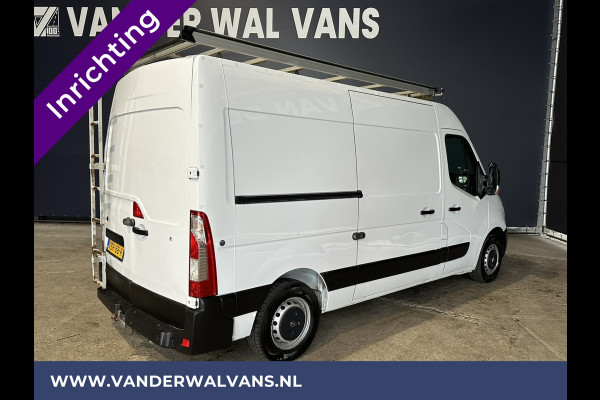 Opel Movano 2.3 CDTI BiTurbo 145PK L2H2 Inrichting Euro6 Airco | Imperiaal | Trap | Trekhaak 2500kg Omvormer, Camera, Parkeersensoren, Cruisecontrol, Navigatie, Bijrijdersbank, Bluetooth-telefonie