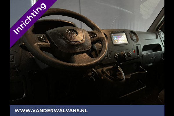 Opel Movano 2.3 CDTI BiTurbo 145PK L2H2 Inrichting Euro6 Airco | Imperiaal | Trap | Trekhaak 2500kg Omvormer, Camera, Parkeersensoren, Cruisecontrol, Navigatie, Bijrijdersbank, Bluetooth-telefonie