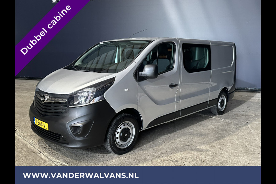 Opel Vivaro 1.6 CDTI L2H1 Dubbele cabine Euro6 Airco | 6 Zits | Trekhaak | Cruisecontrol Bluetooth-telefoonvoorbereiding