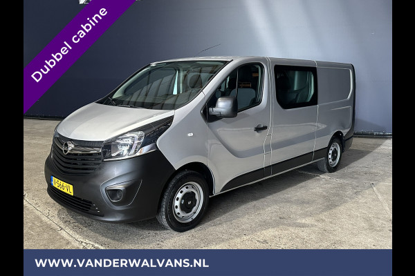 Opel Vivaro 1.6 CDTI L2H1 Dubbele cabine Euro6 Airco | 6 Zits | Trekhaak | Cruisecontrol Bluetooth-telefoonvoorbereiding