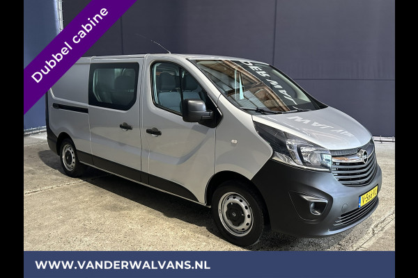 Opel Vivaro 1.6 CDTI L2H1 Dubbele cabine Euro6 Airco | 6 Zits | Trekhaak | Cruisecontrol Bluetooth-telefoonvoorbereiding