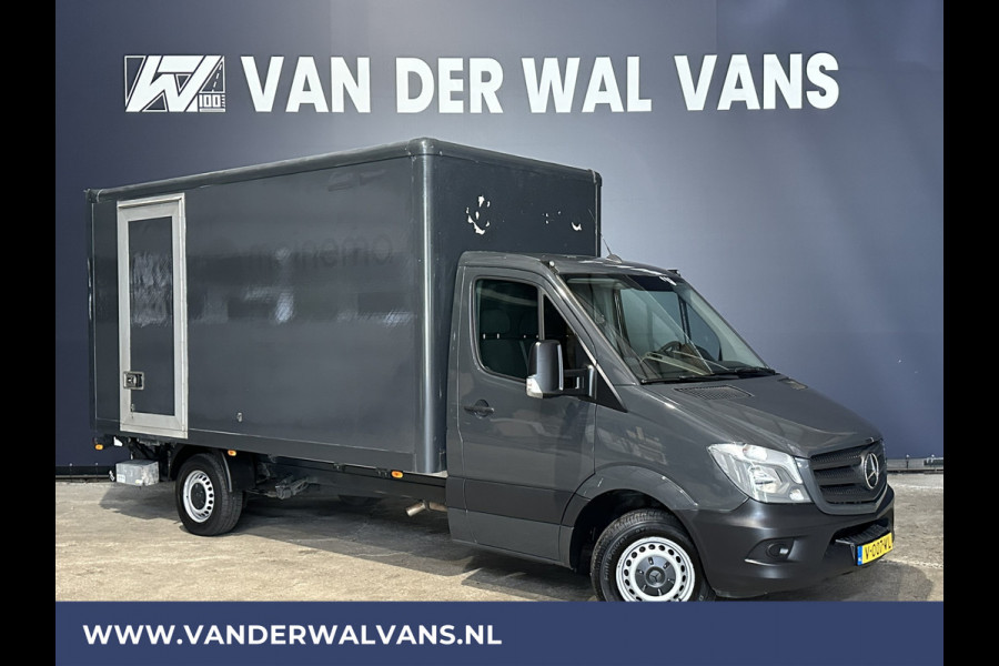 Mercedes-Benz Sprinter 316 CDI 163pk Bakwagen Laadklep Zijdeur Euro6 Airco | 1060kg laadvermogen Navigatie, Bijrijdersbank, Bluetooth-telefoonvoorbereiding