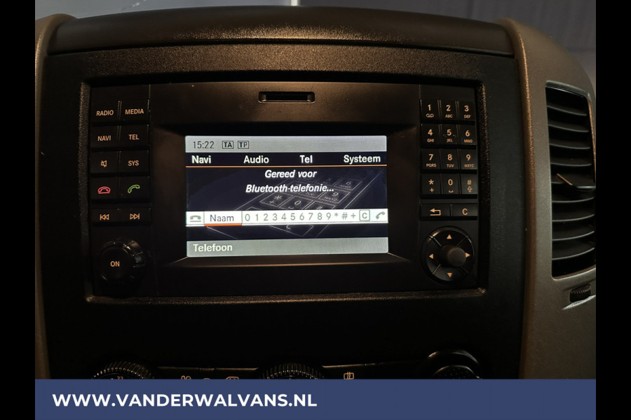 Mercedes-Benz Sprinter 316 CDI 163pk Bakwagen Laadklep Zijdeur Euro6 Airco | 1060kg laadvermogen Navigatie, Bijrijdersbank, Bluetooth-telefoonvoorbereiding