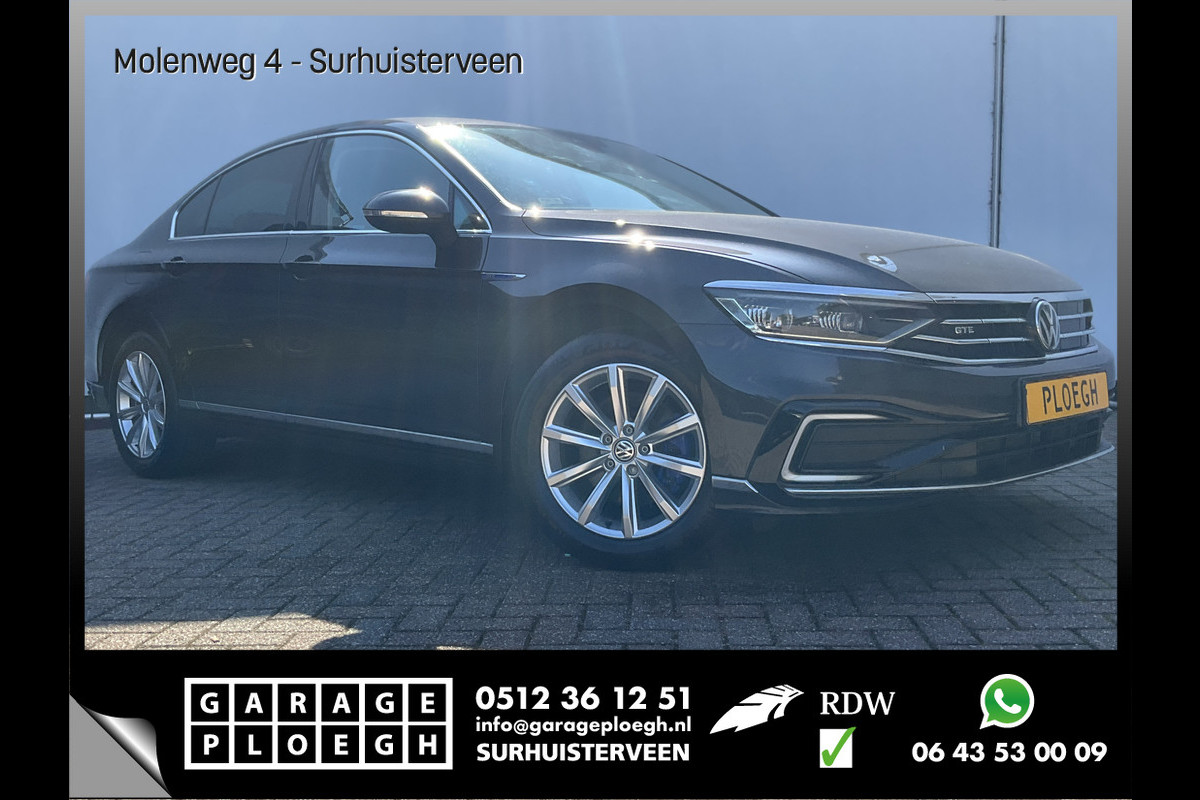 Volkswagen Passat 1.4 TSI 272pk PHEV GTE Highline Nav/Cam Sportzetels+verw Trekh Elek-Klep