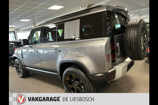 Land Rover Defender 110 2.0 P400e 110 X-Dynamic SE / Luchtvering / Leder / Panorama-dak / 360 camera / stoel en stuur verwarming