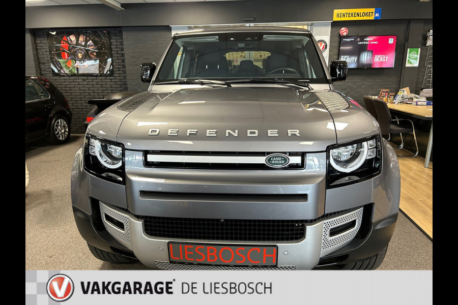 Land Rover Defender 110 2.0 P400e 110 X-Dynamic SE / Luchtvering / Leder / Panorama-dak / 360 camera / stoel en stuur verwarming