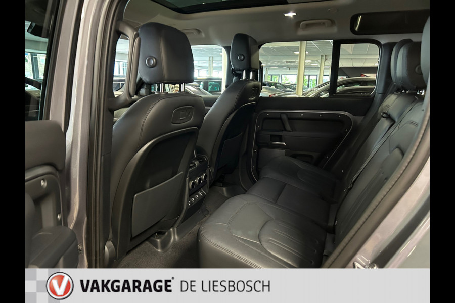 Land Rover Defender 110 2.0 P400e 110 X-Dynamic SE / Luchtvering / Leder / Panorama-dak / 360 camera / stoel en stuur verwarming