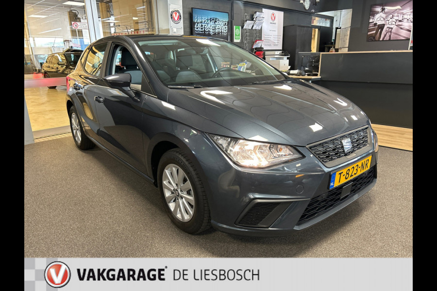 Seat Ibiza 1.0 TSI Style apple carplay,navi, clima, stoelverw ,camera,cruise, pdc,