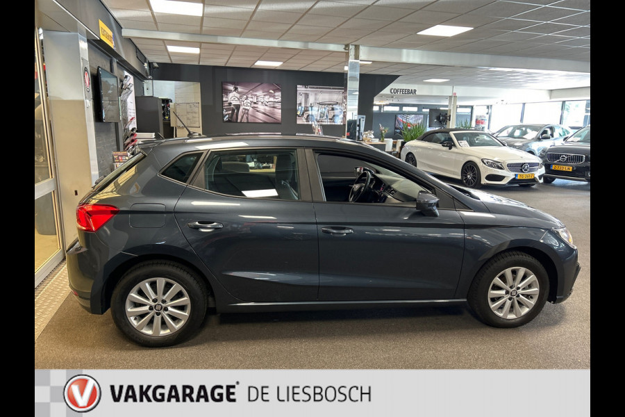 Seat Ibiza 1.0 TSI Style apple carplay,navi, clima, stoelverw ,camera,cruise, pdc,