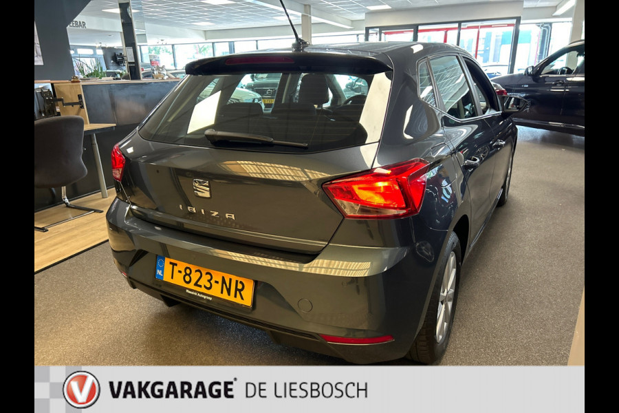 Seat Ibiza 1.0 TSI Style apple carplay,navi, clima, stoelverw ,camera,cruise, pdc,