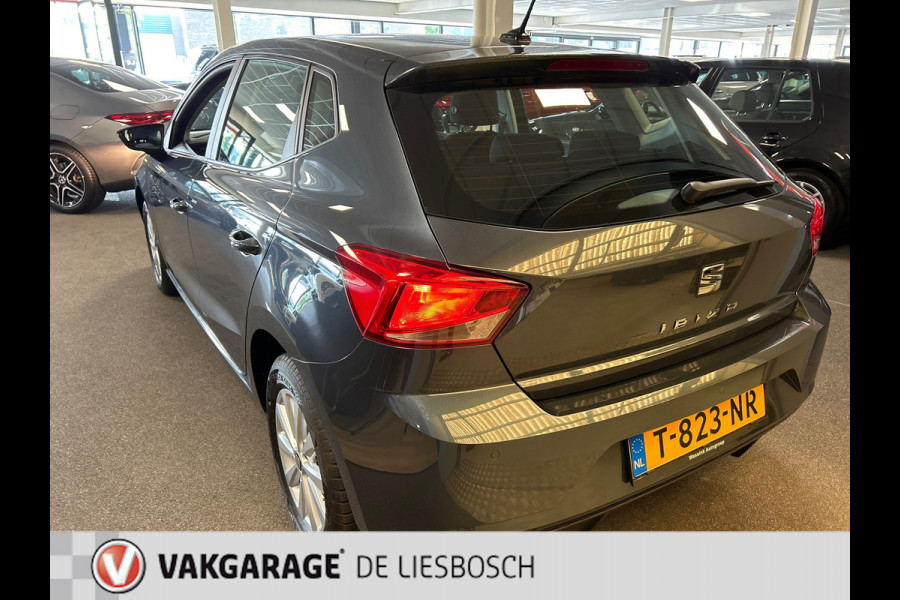 Seat Ibiza 1.0 TSI Style apple carplay,navi, clima, stoelverw ,camera,cruise, pdc,