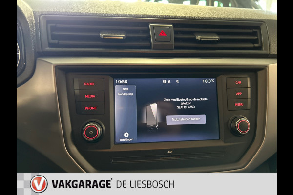 Seat Ibiza 1.0 TSI Style apple carplay,navi, clima, stoelverw ,camera,cruise, pdc,