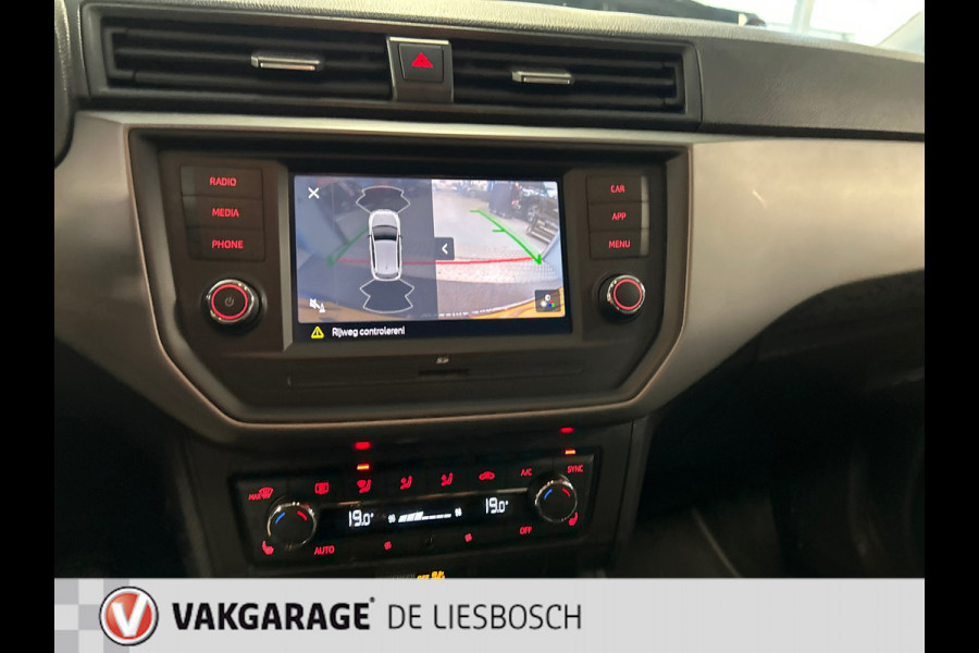 Seat Ibiza 1.0 TSI Style apple carplay,navi, clima, stoelverw ,camera,cruise, pdc,